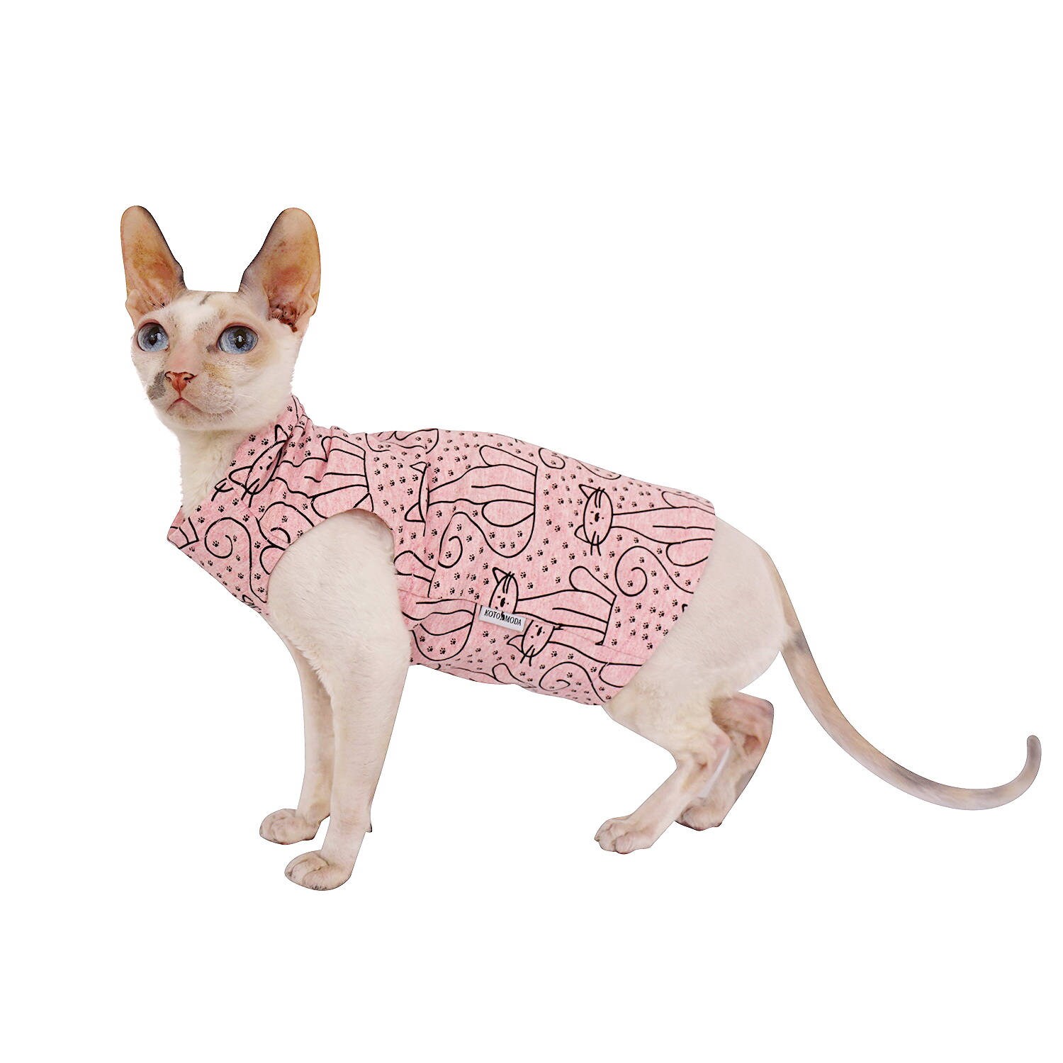 Kotomoda Cat's Hawaiian shirt