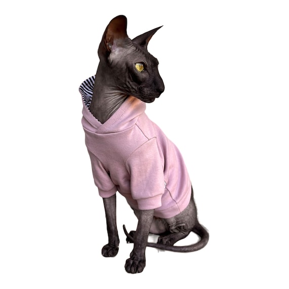 Kotomoda CAT WEAR cotton hoodie Nude