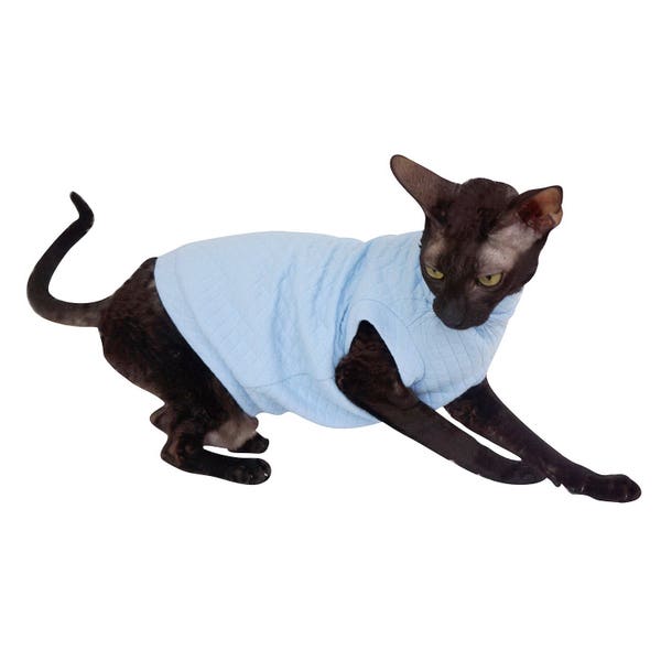 Kotomoda CAT WEAR coltrui Maxi pyjama licht blauw