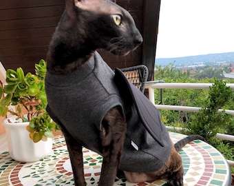 Kotomoda CAT WEAR T-shirt Black Dragon
