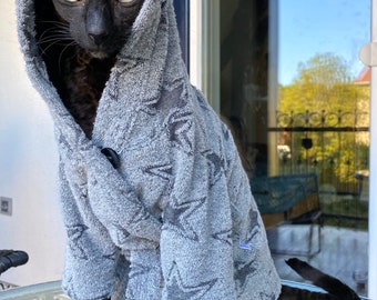 Kotomoda Katzen Kleidung Turtleneck - Winter Pullover Für Haarlose Katzen