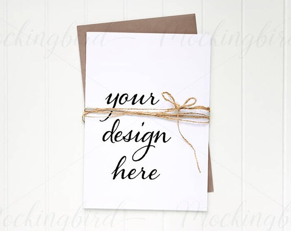 Wedding Invitation Mockup A5 Or A6 Vertical Stationery Wedding Invitation Mockup A5 Or A6 Vertical Stationery