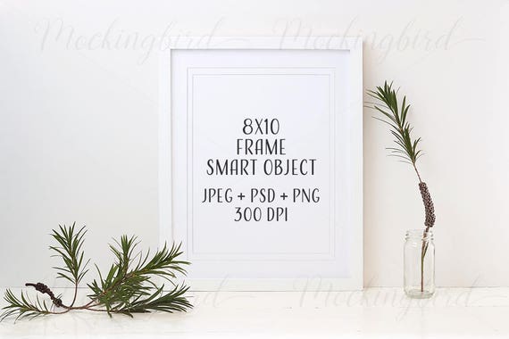 Frame Mockup Christmas White Natural 8 X 10 Portrait Frame Mockup Christmas White Natural 8 X 10 Portrait