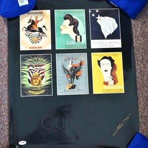 SIGNED PSA/DNA Authenticated Autograph Jean-Paul Guerlain Paris Perfume Parfum 18&quot; x 22&quot; Poster (B4569 C4))