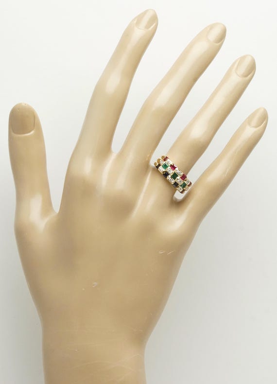 Levian Le Vian Ruby, Emerald, Blue Sapphire & Dia… - image 8