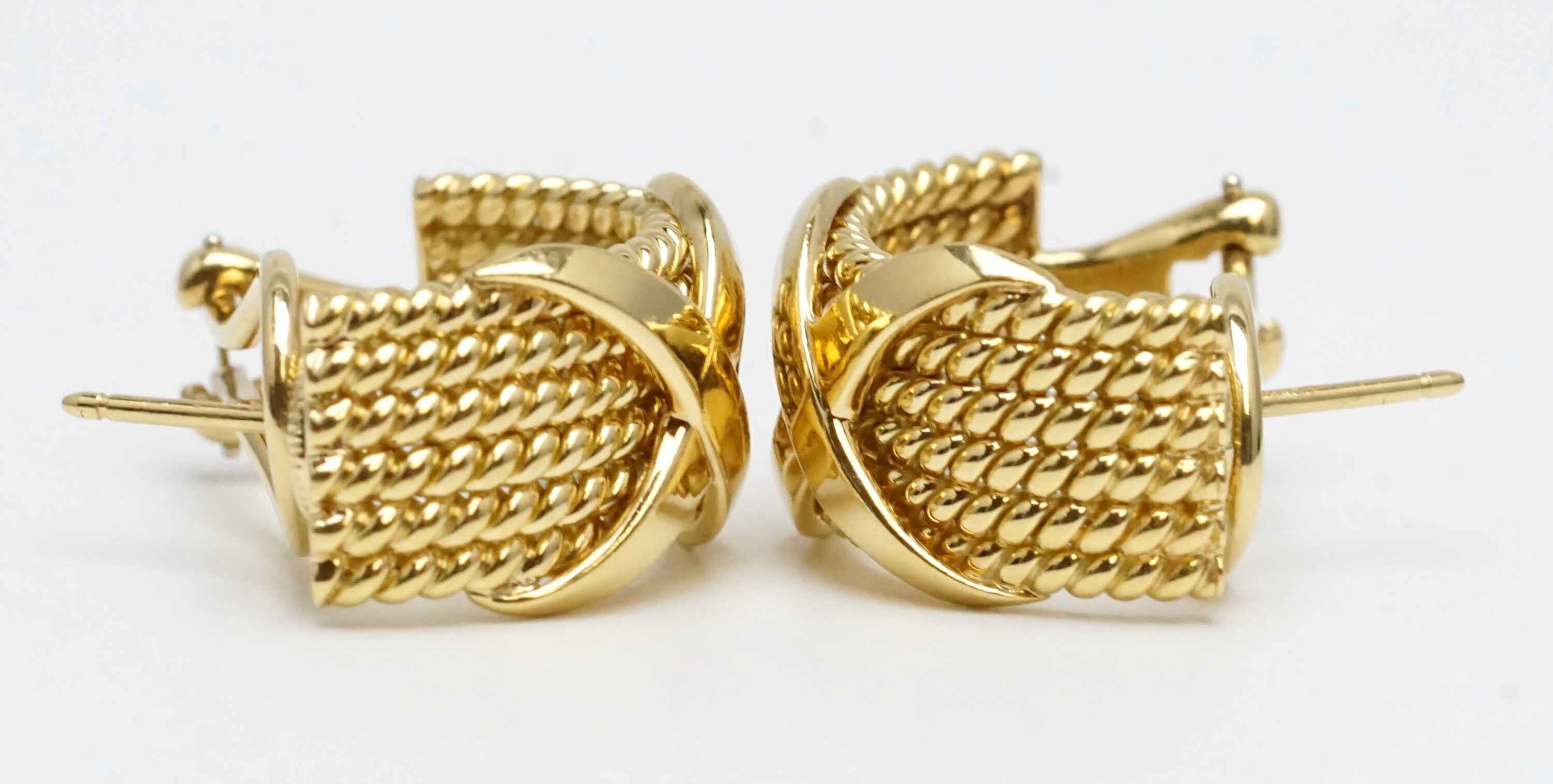 Tiffany & Co. ティファニー18 Kプラチナドリル Tiffany & Co. Schlumberger Rope Six Row X Diamond & Platinum