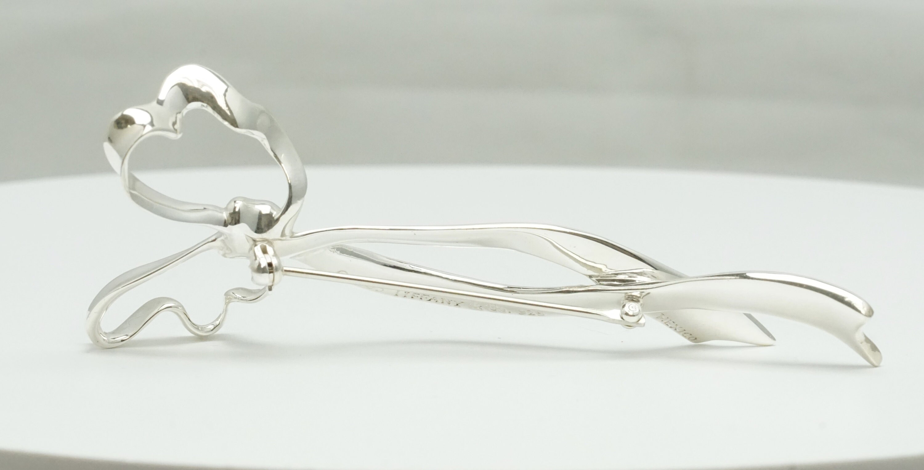 ティファニー リボン ブローチ シルバー 925 1985 Vintage Tiffany & Co 1985 Mexico Sterling Silver Floating