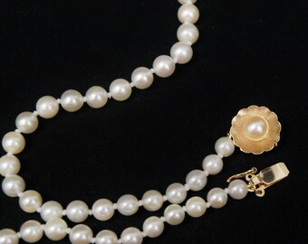 ブレスレット LESS IS MORE 8mm pearl necklace 23