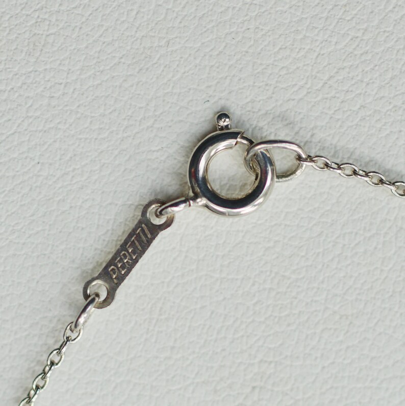 Tiffany & Co. Elsa Peretti 925 Sterling Silver Open Heart Pendant ...