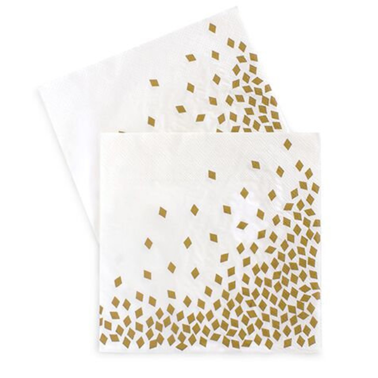 20 Gold & White Party Napkins Gold Wedding Napkins Bridal Etsy UK