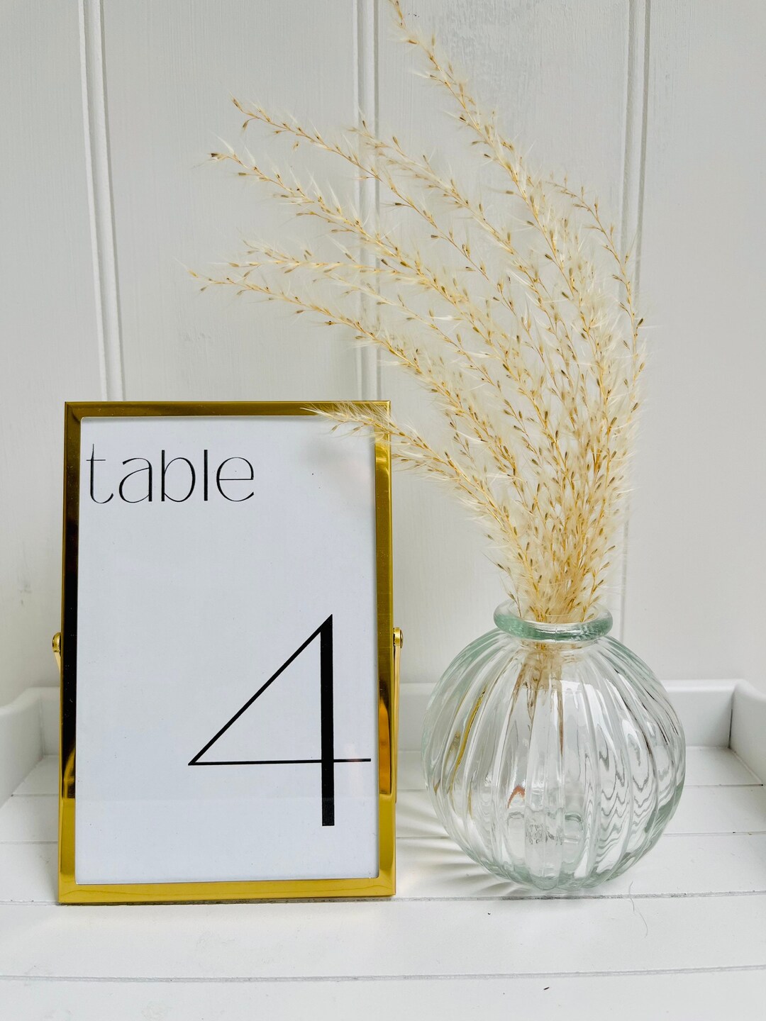 Gold Frame for Wedding Tables Numbers Wedding Table Name and Numbers