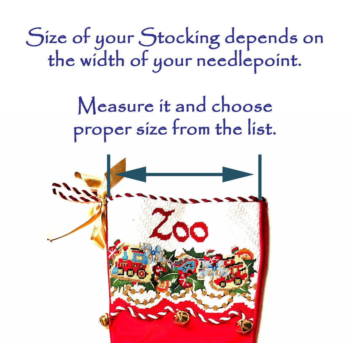 Needlepoint Finishing Service Christmas Stocking With Etsy