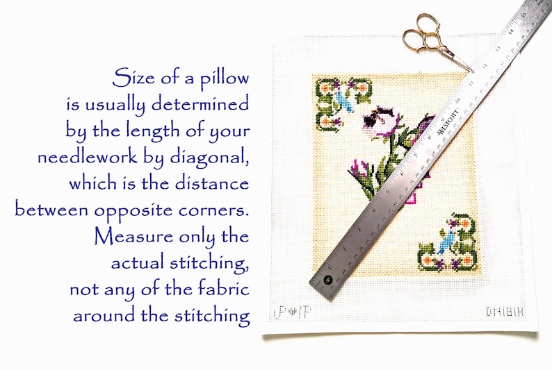 Needlepoint Finishing Services Knife Edge Pillows With Etsy