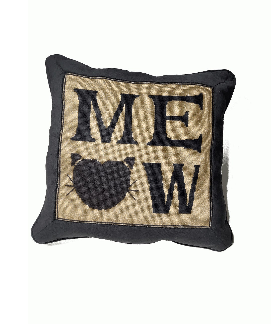 Needlepoint Finishing Services Knife Edge Pillows With Extension and