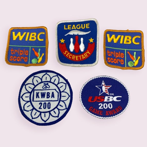 vintage bowling patches skirtall Gem