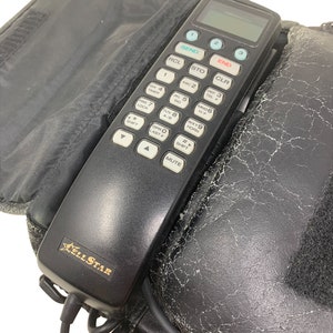 Vintage Motorola SCN2398A MetroCel Cellular Car Bag Phone With Case an –  ThatThingYouLove