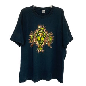 Vintage Queensryche Operation Mindcrime 2004 Tour T Shirt Band Tee Black Sz 2XL