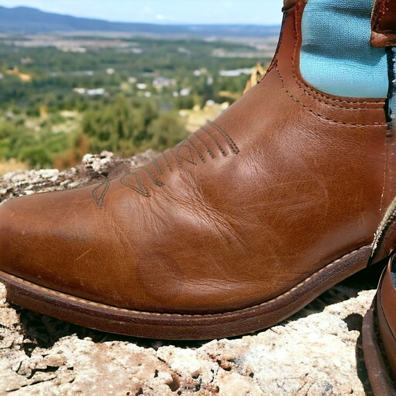 Vintage Boulet Canada Cowboy Western Boots Sz 8.5… - image 4