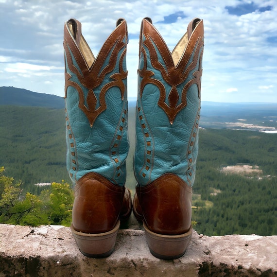 Vintage Boulet Canada Cowboy Western Boots Sz 8.5… - image 7