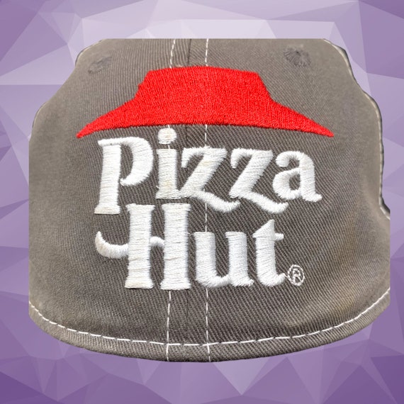 Vintage Pizza Hut Branded Embroidered Mesh Back T… - image 2