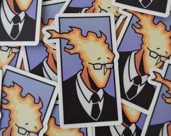 Grillby Sticker