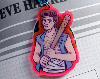 Steve Harrington Acrylic Keychain