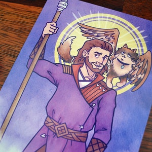 The Wizard of Waterdeep - Gale Print (Baldur&#39;s Gate 3)