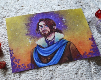 Impresión de pintura de Caleb Widogast