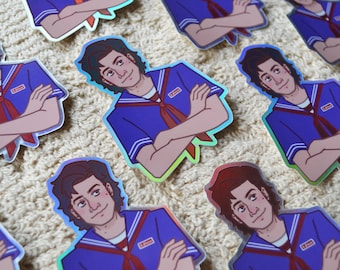 Steve Harrington Scoops Ahoy Sticker