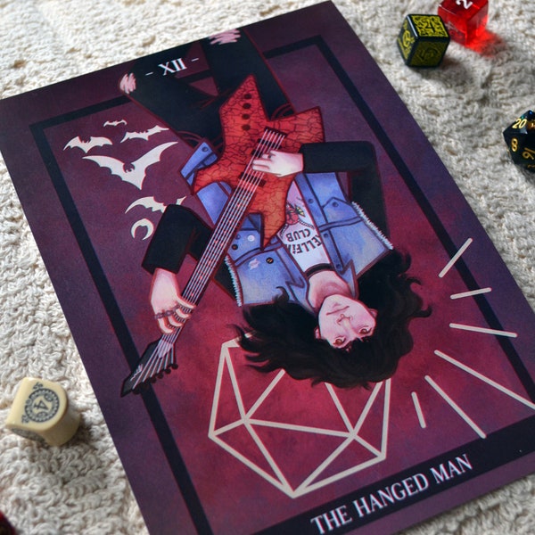 The Hanged Man - Eddie Munson Print