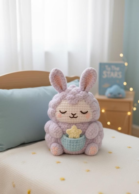 Fluffaroo Bunny Crochet Plush Kangaroo Gift Amigurumi Toy Pattern Printable Instructions (PDF Download)