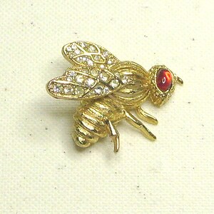 Unique Vintage Napier Bee Lapel Pin Jewelry Collectible