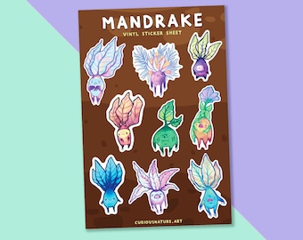 Mandrake • Vinyl Sticker Sheet