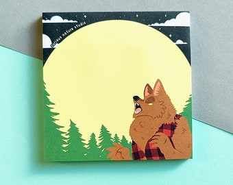 Wolf man • Sticky Notes