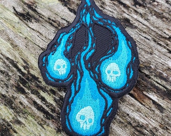 Will o the Wisp • Glow in the Dark Embroidered Patch