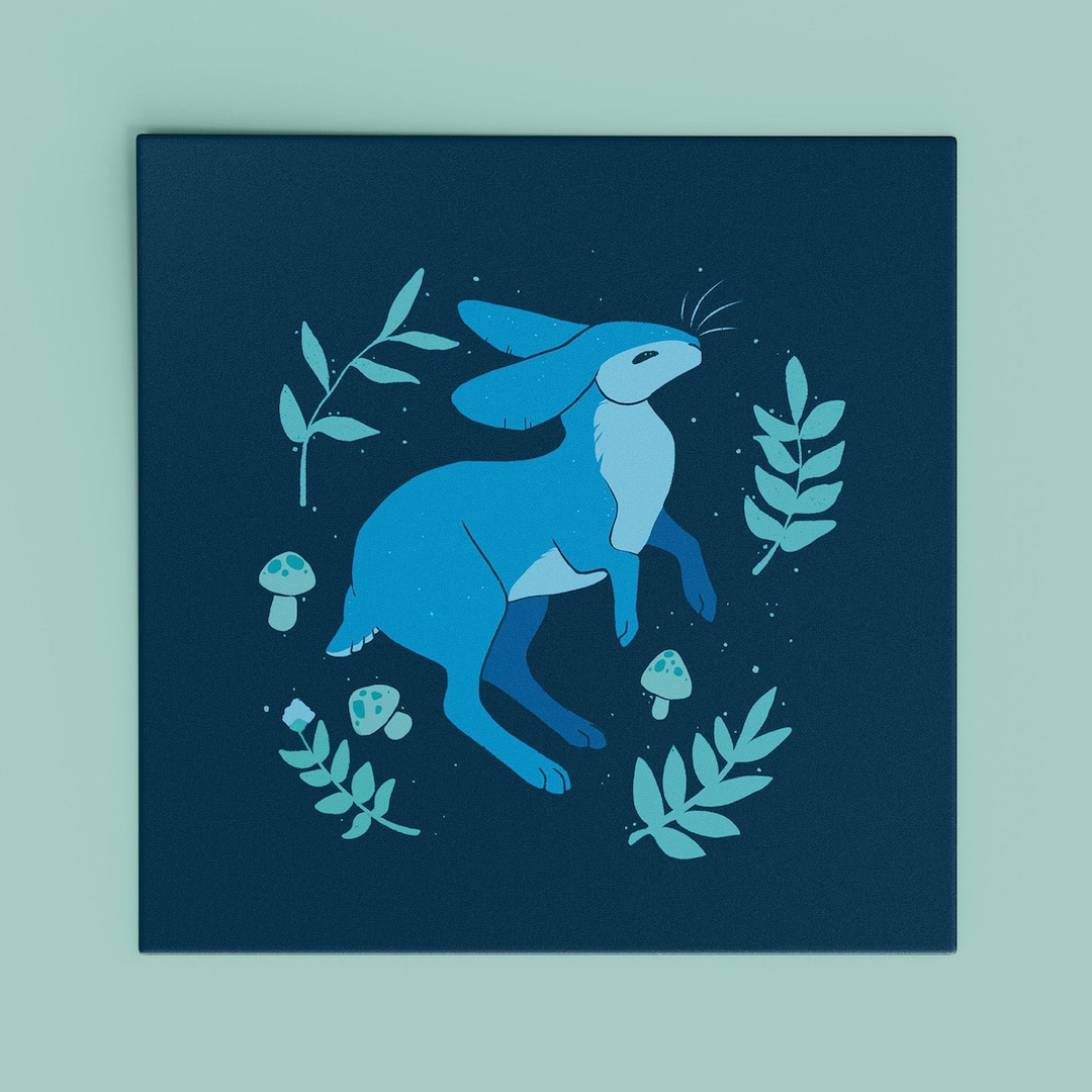 Lost Rabbit Art Print - Etsy