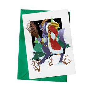 Krampus • Tarjetas de felicitación navideñas