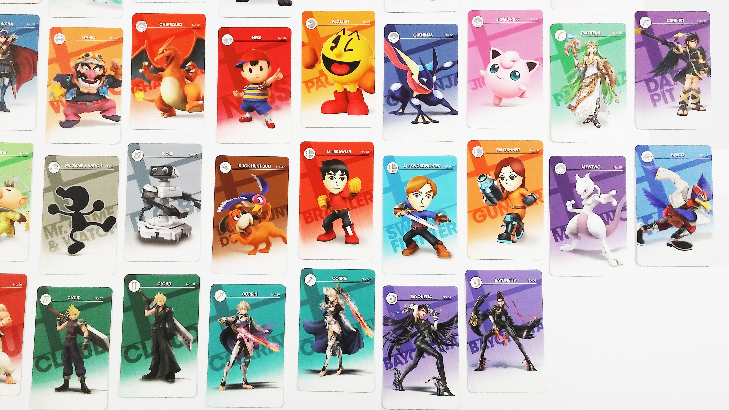 YOU CHOOSE All 84 Super Smash Bros Ultimate amiibo Cards with Etsy