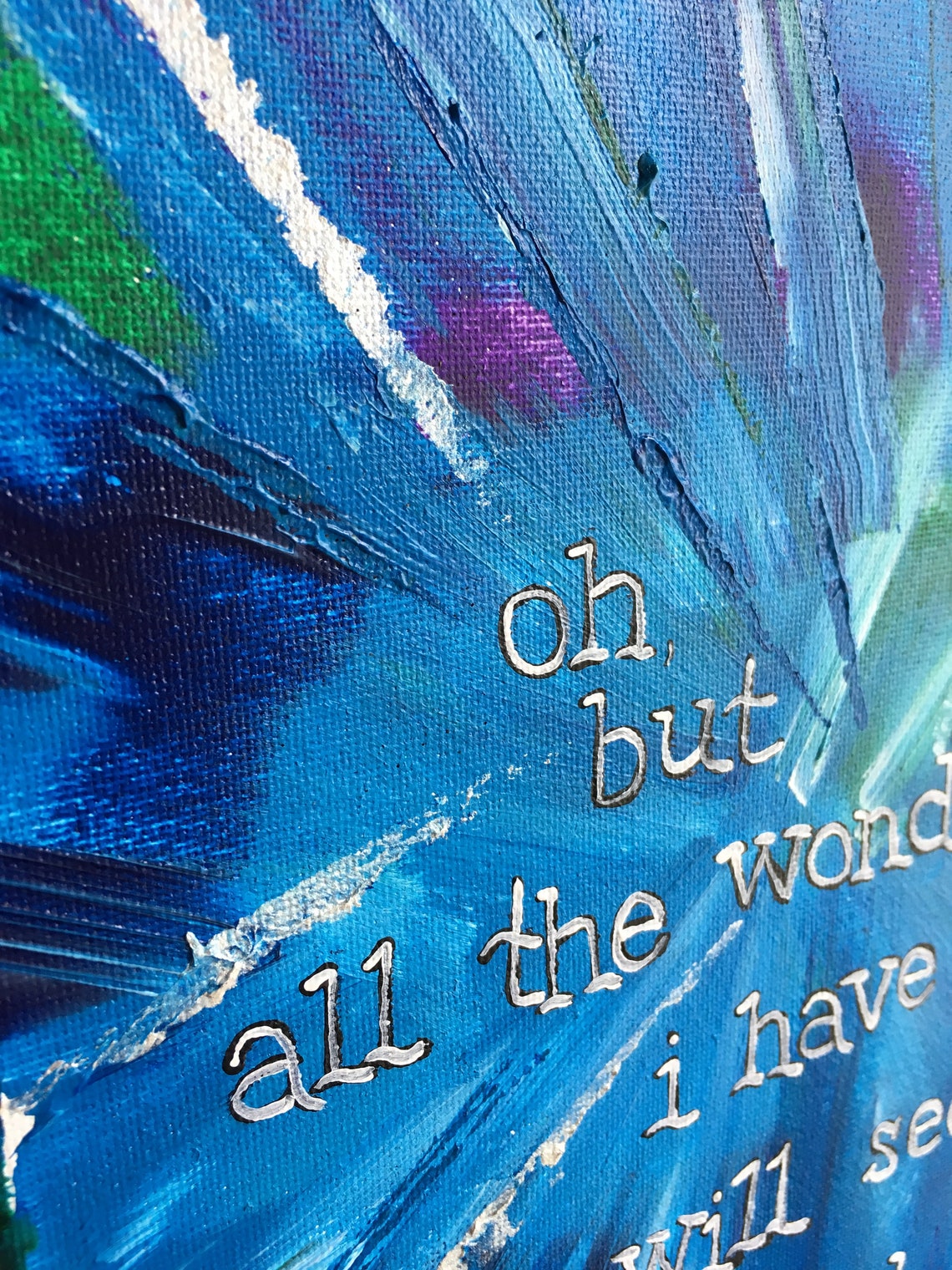 The Mother Brandi Carlile Lyrics Hand Painted Artwork Music Etsy