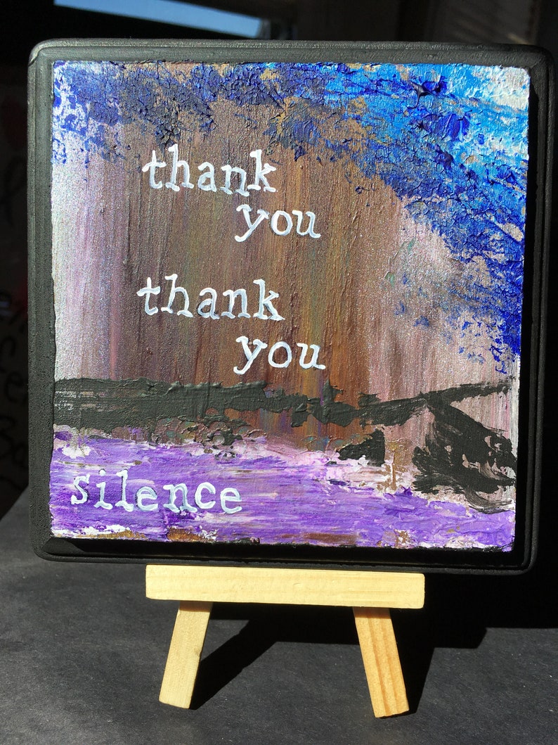 Alanis Morissette Thank You Lyrics Painting