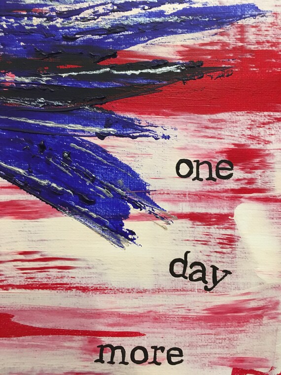 Les Miserables Lyric Painting One Day More Lyrics On Canvas Etsy