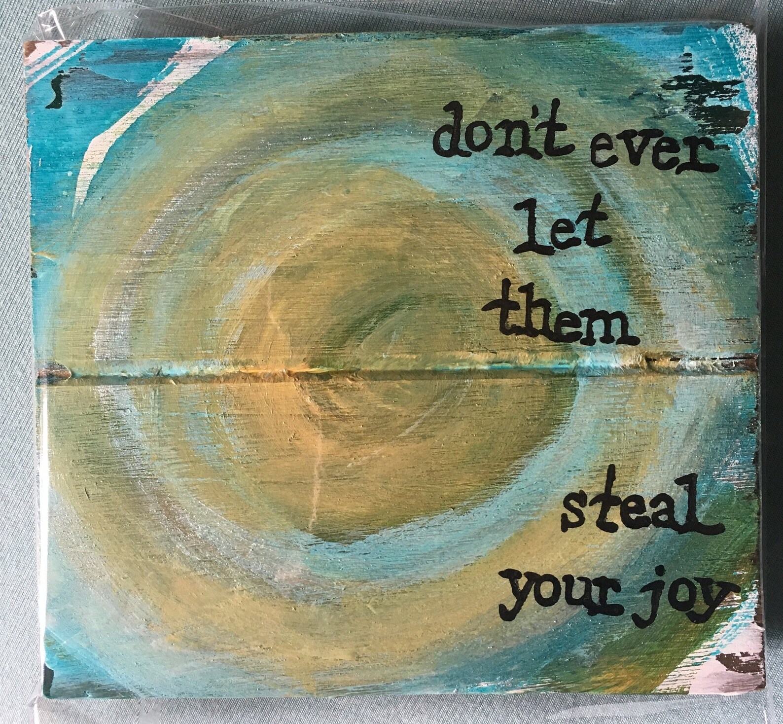 Brandi Carlile Hand Painted Artwork the Joke Song Lyrics on Etsy