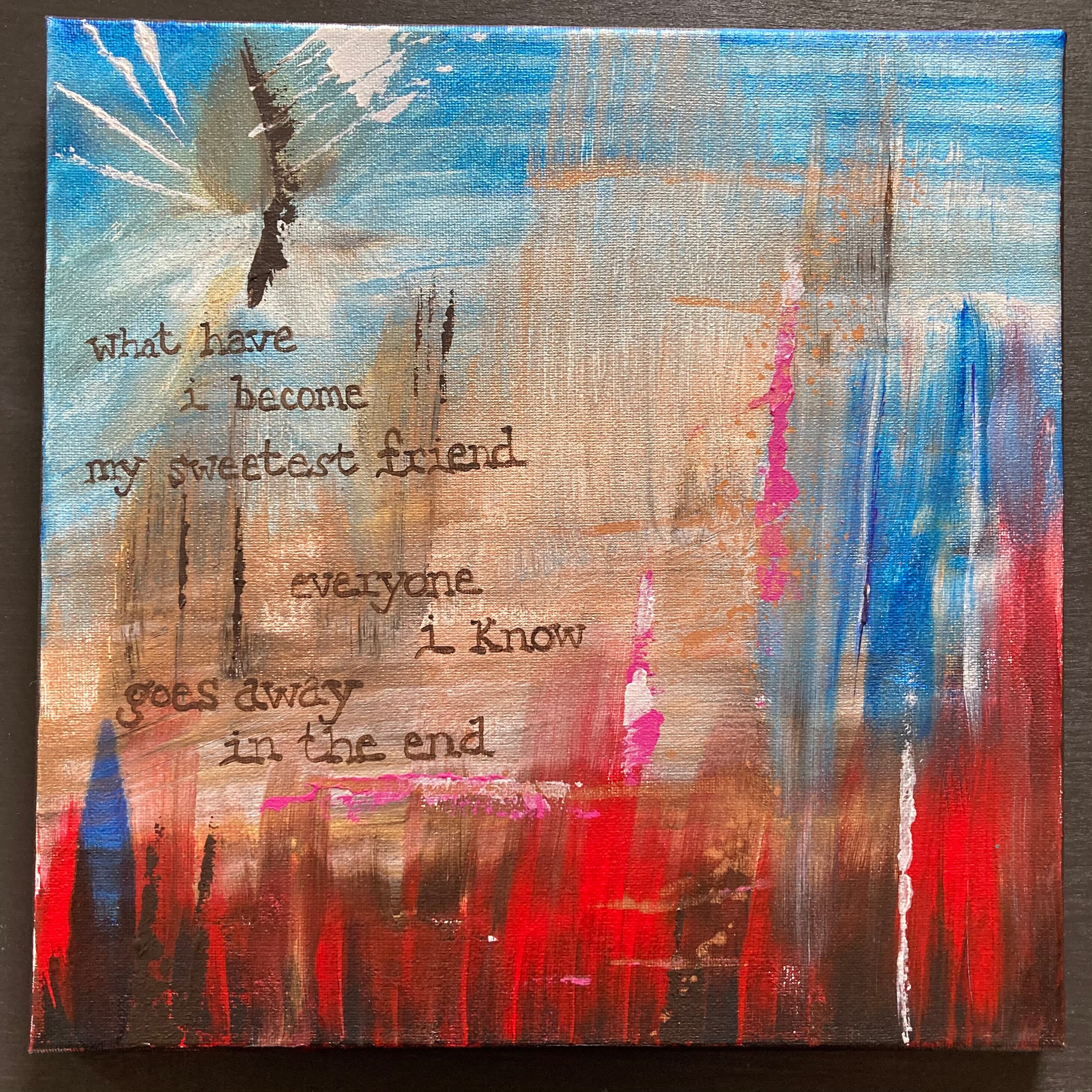Nine Inch Nails Lyric Painting on Canvas Hurt Cover Johnny - Etsy Nine Inch Nails Lyric Painting on Canvas Hurt Cover Johnny - Etsy