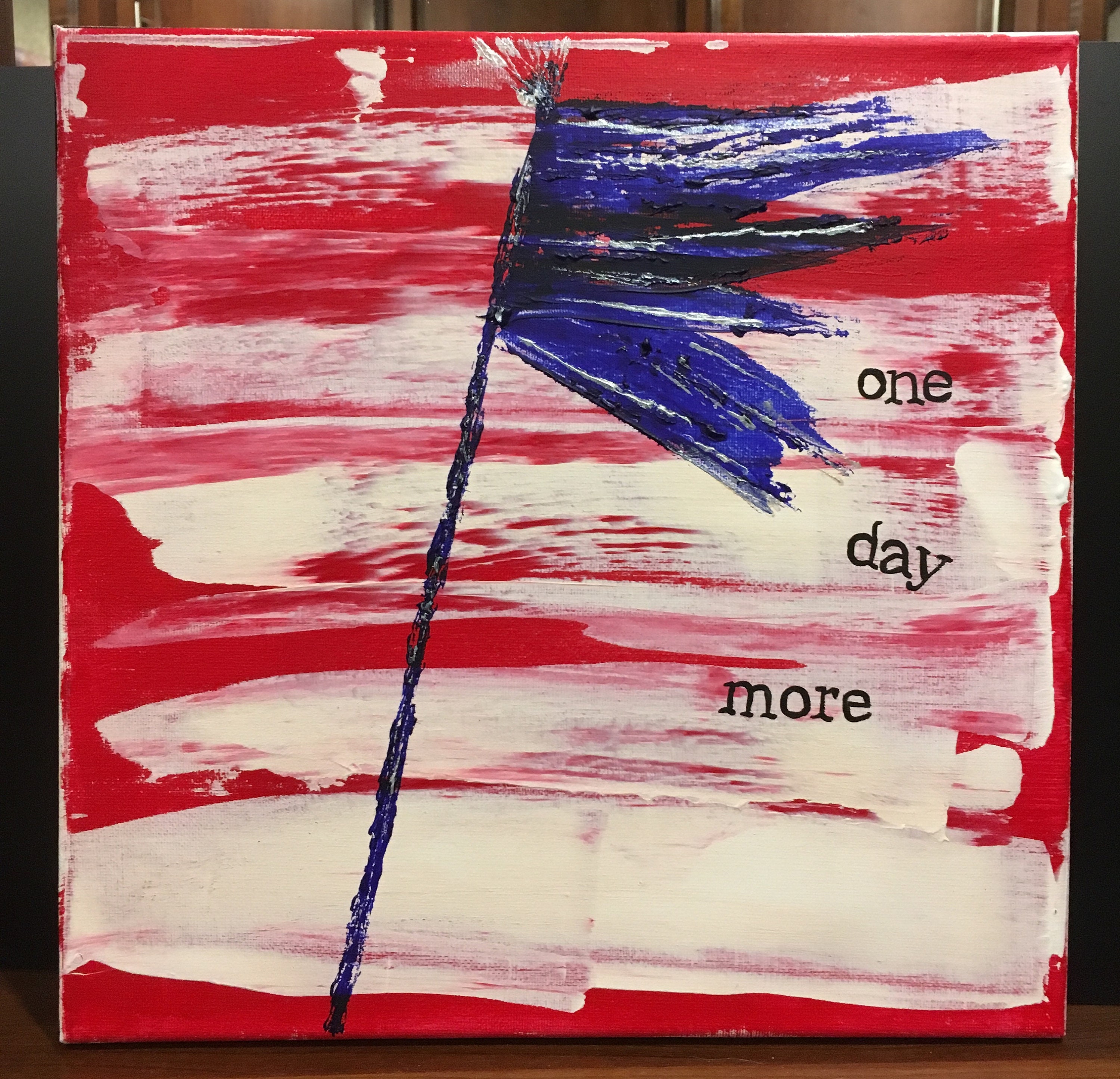 Les Miserables Lyric Painting One Day More Lyrics On Canvas Etsy
