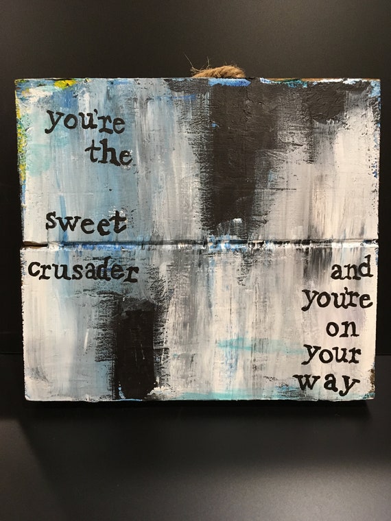 Lyrics Gift Signed Art Jagged Little Pill Alanis Morissette Poster Print