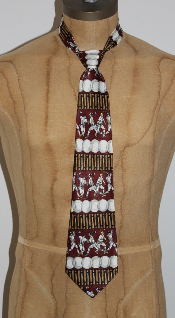 A super fun vintage 90's men's neck tie. A bright… - image 6