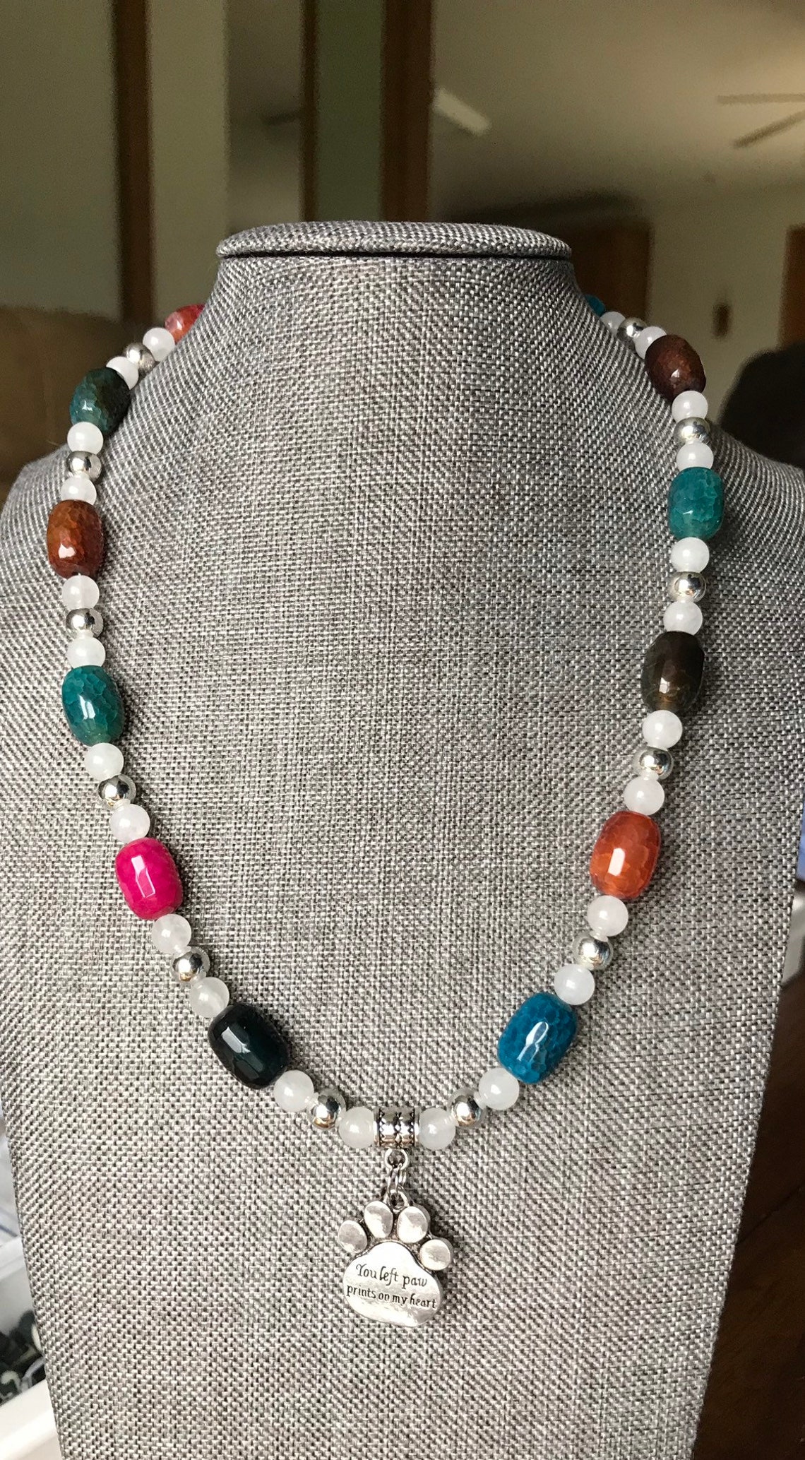 Rainbow Bridge Necklace with Charms Etsy