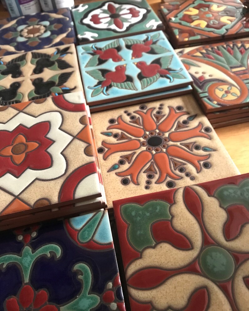 The 6x6 Tile SAMPLER MIX 20 Pieces of Mixed Patterns Etsy Canada