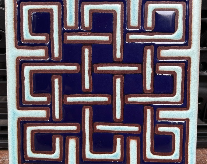 Decorative Celtic Hand-Painted 6x6 Tiles.Indoor or outdoor installation. Pool Safe.