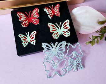 Wykrojniki motylkowe do tworzenia kartek Wykrojnik do cięcia metalu Wykrojnik do cięcia papieru Szablon Wykrojniki do scrapbookingu Wykrojniki do tworzenia kartek DIY